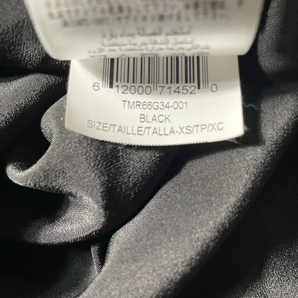 NWT BCBG women’s Black Lace Overlay Sleeveless Dress Size XS - Picture 6 of 7